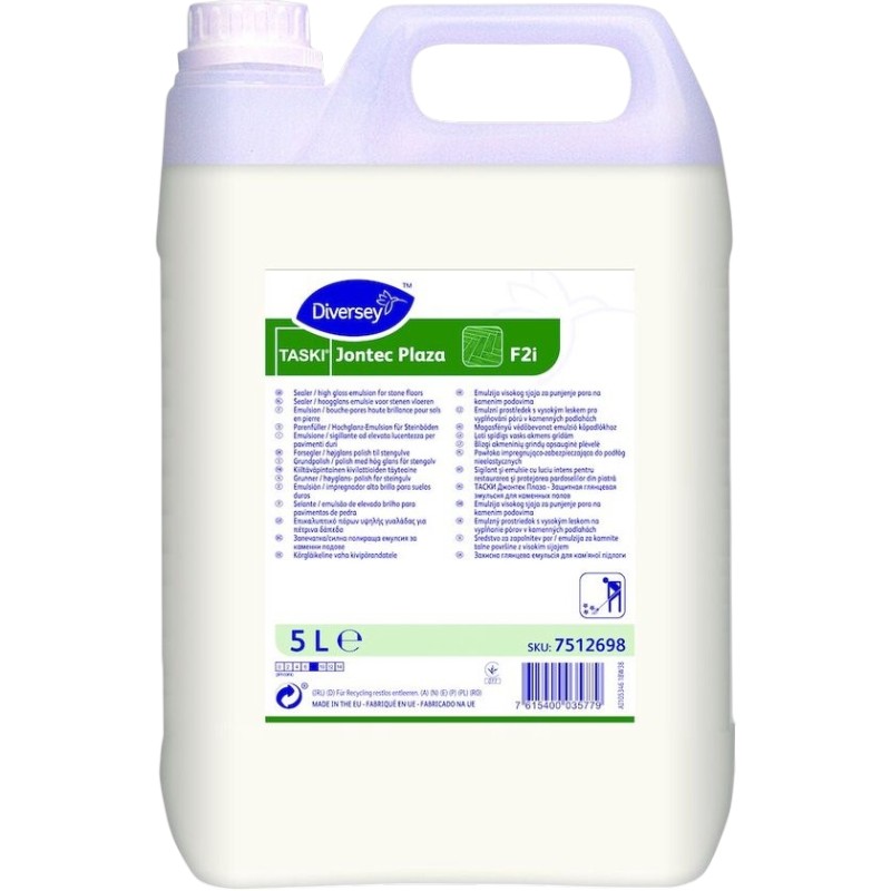 TASKI® Jontec Plaza - Emulsion scellante haute brillance pour sols en pierre - 5L